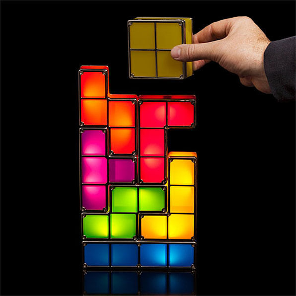 Lampen 01 Tetris-Lichter