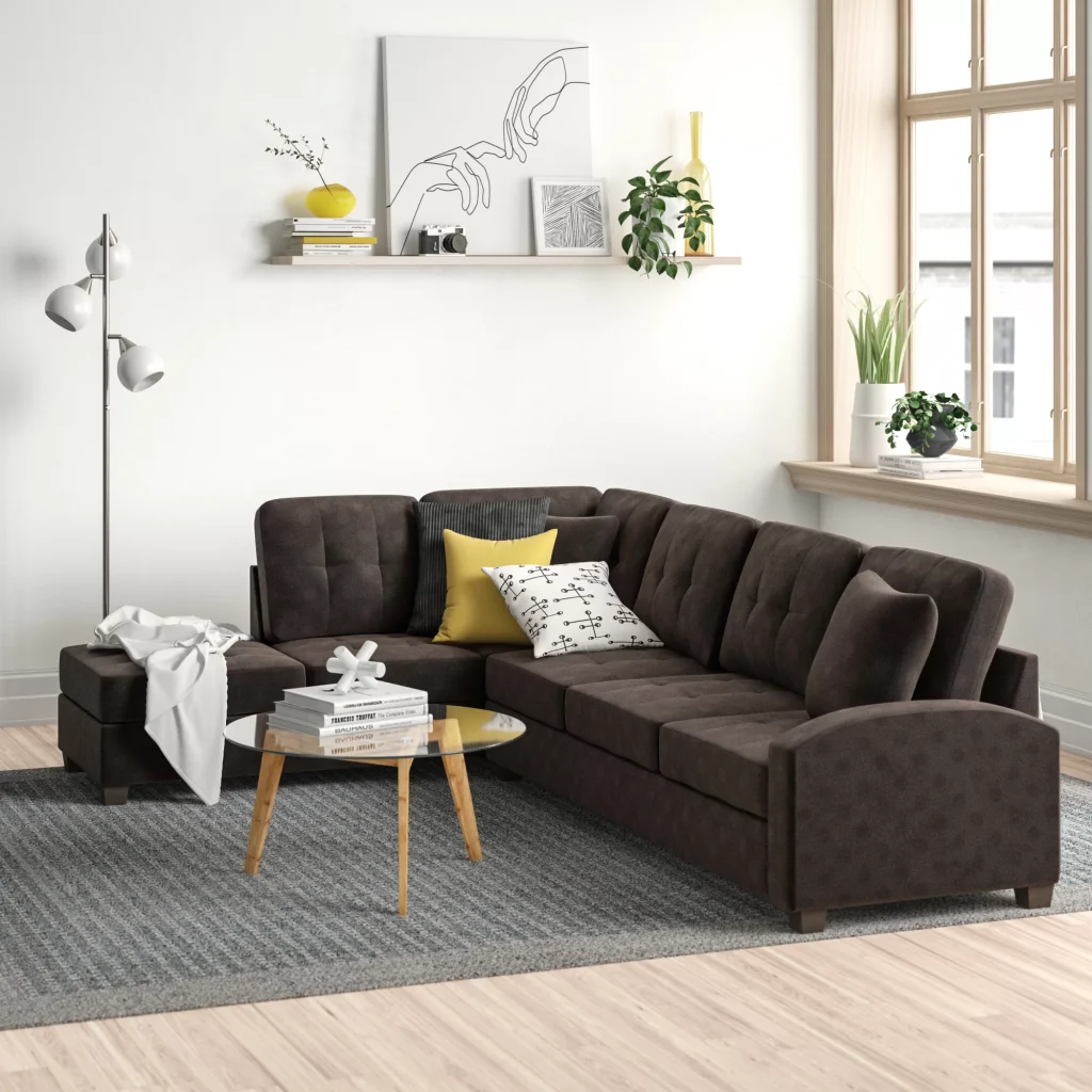 06 Graues Sofa