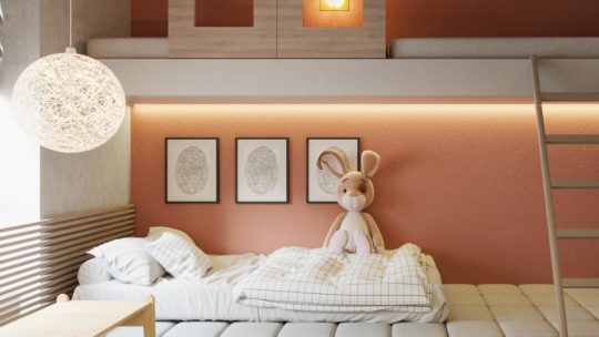 Ein durchdachter Raum-Lampenschirm: Perfekte Kombination von Design und Funktionalität.