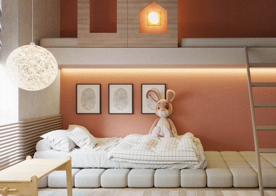 Ein durchdachter Raum-Lampenschirm: Perfekte Kombination von Design und Funktionalität.