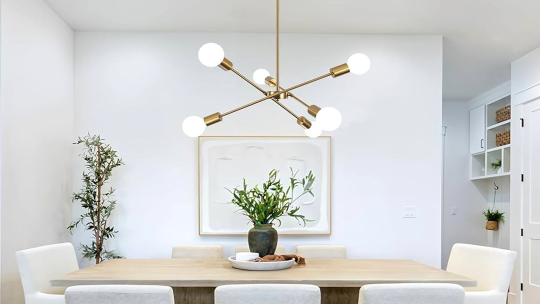 Einfacher Küchen-Kronleuchter: Minimalistisches Design für maximale Eleganz