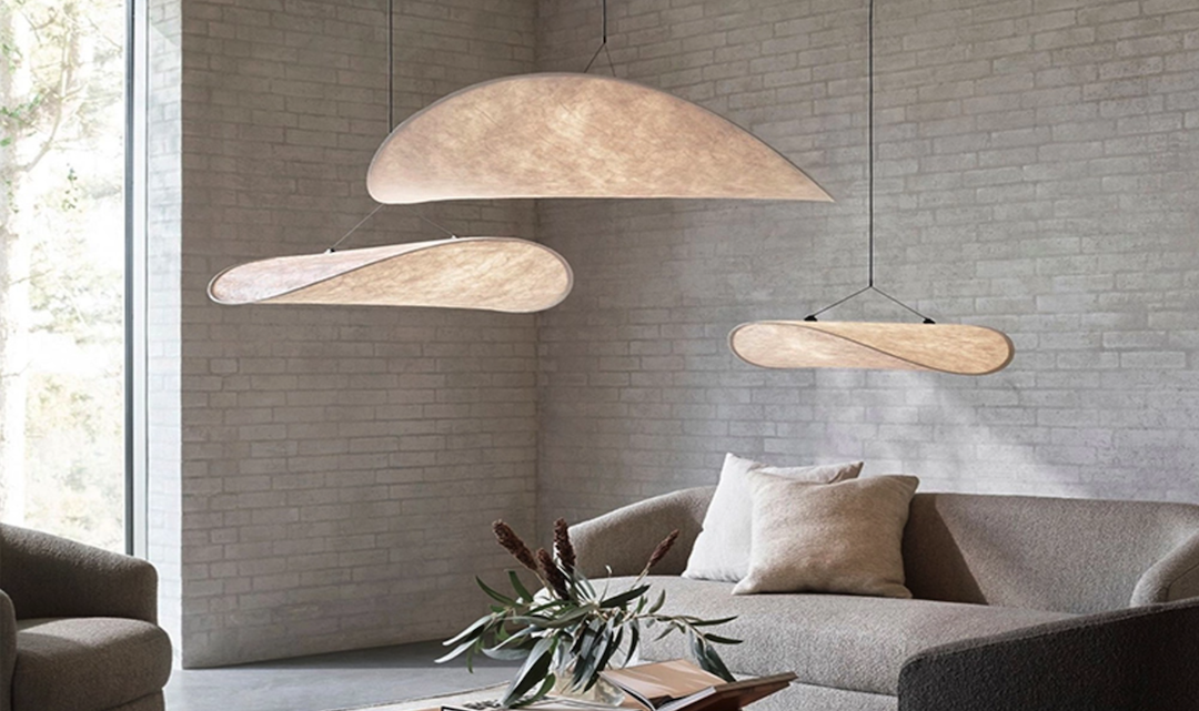 Kreative Seiden Zen-Kronleuchter: Eine elegante Beleuchtungsoption