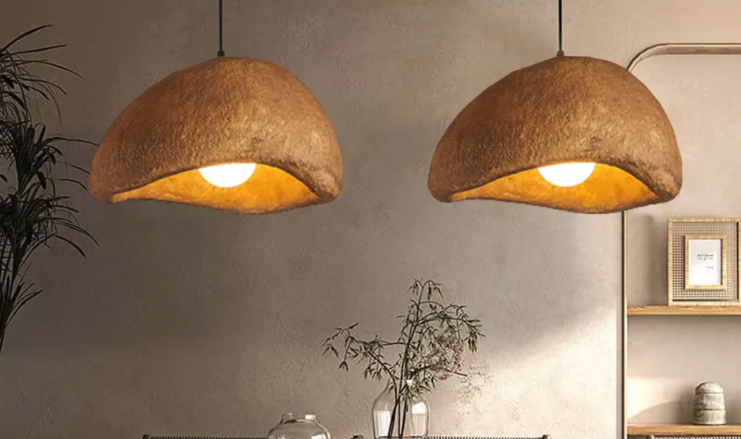 Die Schönheit des Nordischen Wabi-Sabi: Einzigartiger Kronleuchter