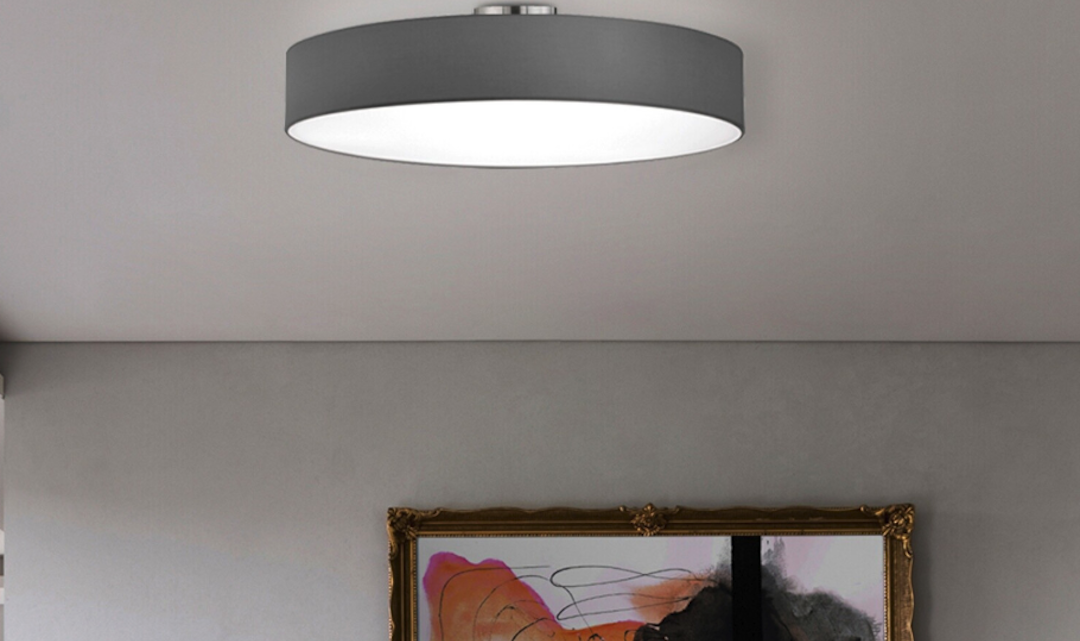 Die Eleganz von Stoffschirm-Deckenlampen