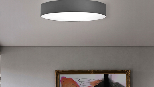 Die Eleganz von Stoffschirm-Deckenlampen