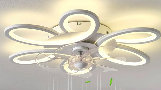 Die Integration von Deckenventilator und Beleuchtung